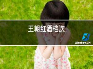 王朝红酒档次