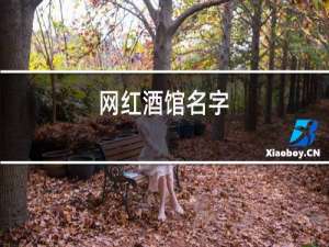 网红酒馆名字