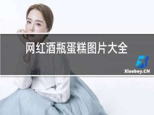 网红酒瓶蛋糕图片大全