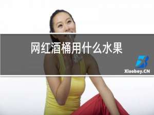 网红酒桶用什么水果