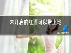未开启的红酒可以带上地铁吗