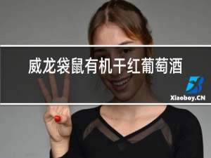 威龙袋鼠有机干红葡萄酒