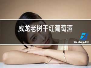 威龙老树干红葡萄酒