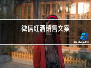 微信红酒销售文案