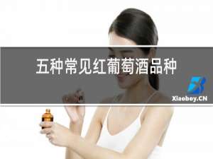 五种常见红葡萄酒品种