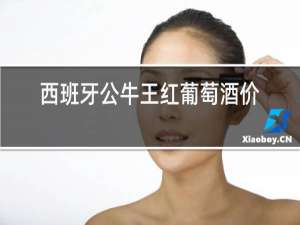 西班牙公牛王红葡萄酒价格