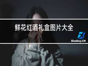 鲜花红酒礼盒图片大全