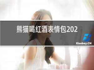 熊猫喝红酒表情包2020