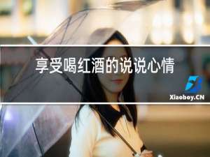 享受喝红酒的说说心情