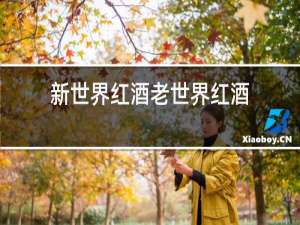 新世界红酒老世界红酒