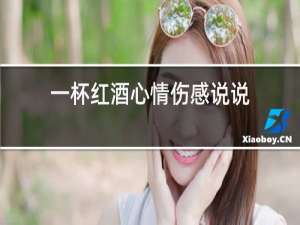 一杯红酒心情伤感说说