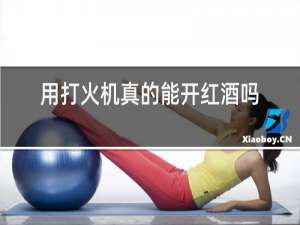 用打火机真的能开红酒吗
