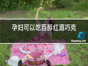 孕妇可以吃百醇红酒巧克力吗