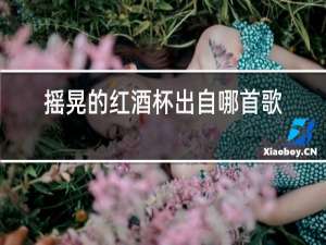 摇晃的红酒杯出自哪首歌