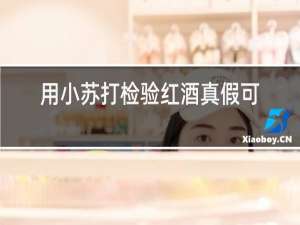 用小苏打检验红酒真假可靠吗