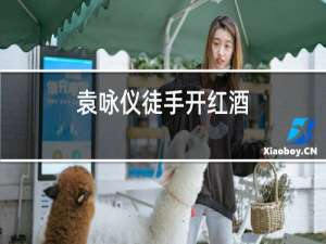 袁咏仪徒手开红酒