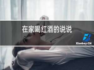 在家喝红酒的说说