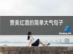 赞美红酒的简单大气句子