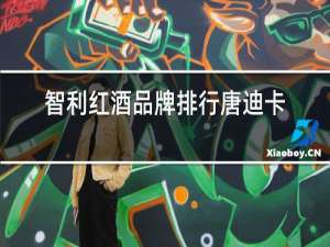 智利红酒品牌排行唐迪卡葡萄酒2018年