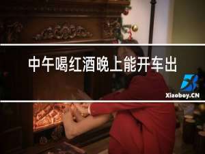 中午喝红酒晚上能开车出去吗
