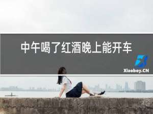 中午喝了红酒晚上能开车吗