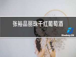 张裕品丽珠干红葡萄酒