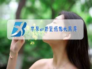 苹果xr后置摄像头黑屏了啥原因