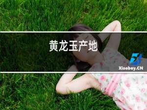 黄龙玉产地