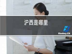 沪西是哪里