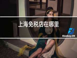 上海免税店在哪里