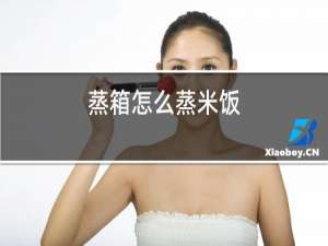 蒸箱怎么蒸米饭