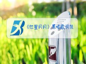 《红星闪闪》原唱歌词很红哥比 赛