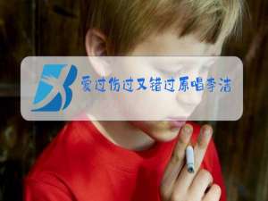 爱过伤过又错过原唱李洁