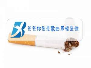 爸爸你别走歌曲原唱是谁