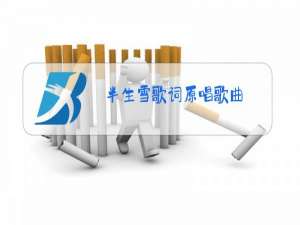 半生雪歌词原唱歌曲