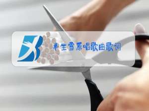 半生雪原唱歌曲歌词