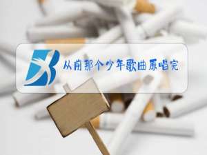 从前那个少年歌曲原唱完全版