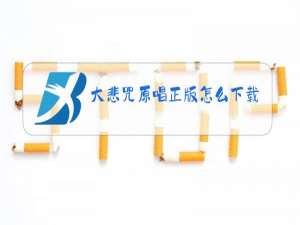 大悲咒原唱正版怎么下载