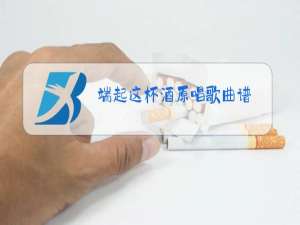 端起这杯酒原唱歌曲谱