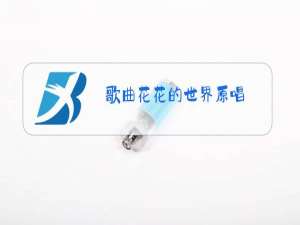 歌曲花花的世界原唱