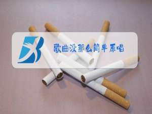歌曲没那么简单原唱