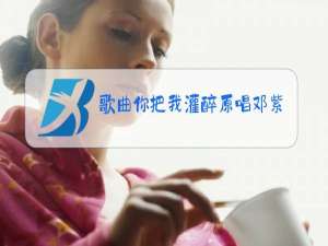 歌曲你把我灌醉原唱邓紫棋