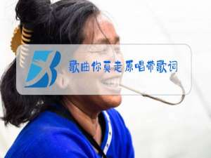 歌曲你莫走原唱带歌词