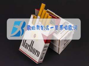 歌曲我们这一辈原唱歌词