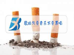 歌曲只要音乐不要原唱