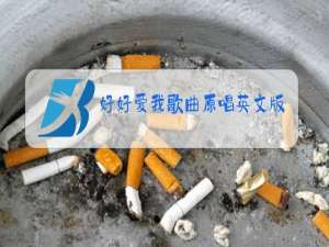 好好爱我歌曲原唱英文版