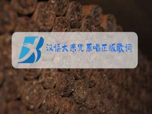汉语大悲咒原唱正版歌词