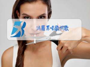 鸿雁原唱歌词歌