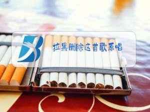 拉黑删除这首歌原唱