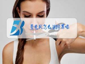 麦克风怎么消除原唱